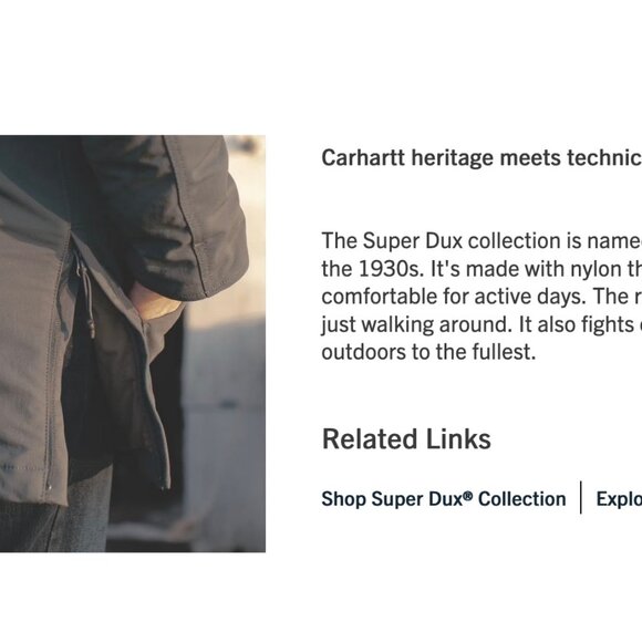 Women's Super Dux™ Relaxed Fit Sherpa-Lined Jacket - Picture 9 of 10